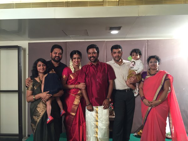 Sun Music VJ Anjana & Actor Chandran Marriage Photos – Scooptimes
