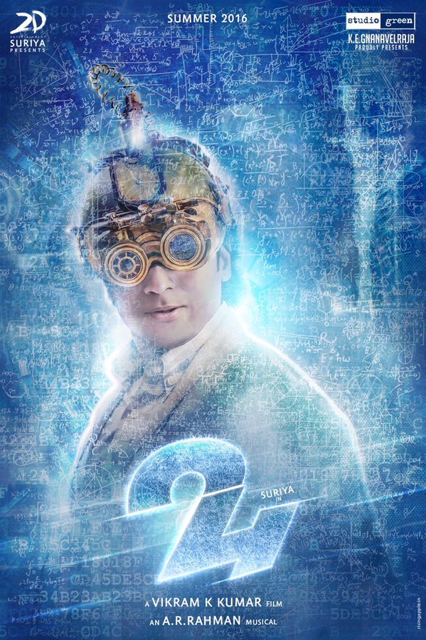 Suriya’s 24 Movie First Look Poster (Photos) – Scooptimes